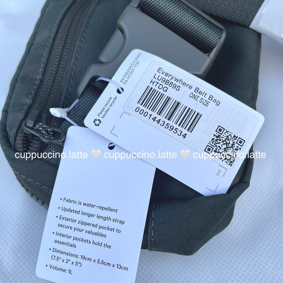 🌲NWT🤎Lululemon Athletica Everywhere Belt Bag in ‘Heritage Camo’ Green - Picture 8 of 13